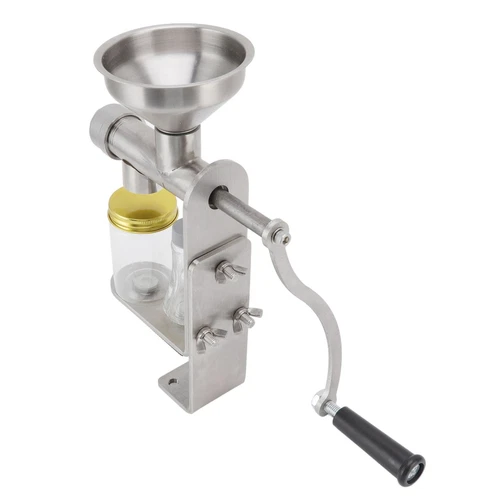 Stainless Steel Manual Oil Press Machine Oil Mill Peanuts Expeller Extractor New - Picture 9 of 16