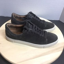 Frye Women's Size 9M Grigio Grey Lace Suede Fashion Low Sneakers 3471170-GIO