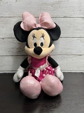 Disney Minnie Mouse Bows A Glow Plush Doll Talking Light Up Stuffed Animal Toy