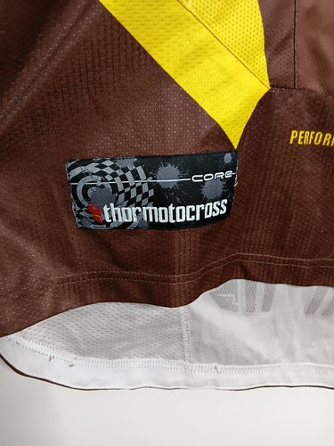 Thor MX Core Jersey Shirt Mens Medium Travis Pastrana Shirt Motocross Motorcycle - Picture 6 of 20