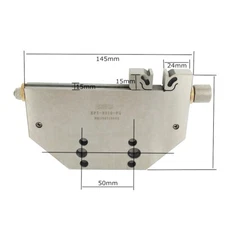 Wire EDM High Precision Vise Stainless Steel 100mm/3.97"  7KG Jaw Clamp