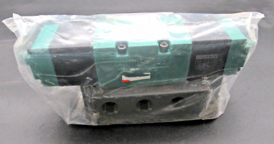 ASCO Numatics 554SS53BK000030 Double Direct Solenoid Valve 3 Position 4-Way NEW