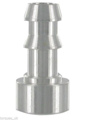12,5 mm (1/2'') Anschweißen Aluminium Widerhaken Aufstecklegierung Adapter Schlauchverschraubung 12 13 mm