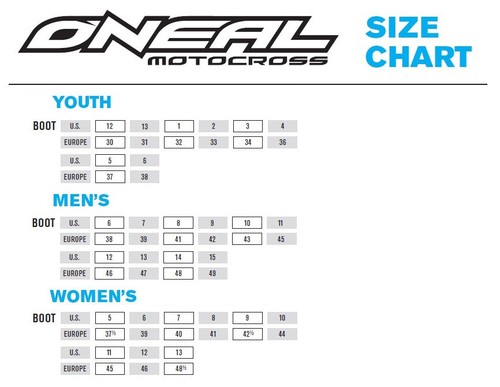 2022 O'neal Rider Youth Kids MX 