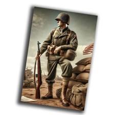 nice vintage military uniform retro WW2 Photo Glossy 4 6 in G46