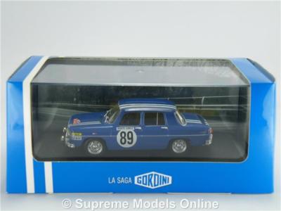 RENAULT 8 GORDINI MODEL CAR 1:43 1969 IXO ATLAS LA SAGA RALLY MONTE CARLO K8