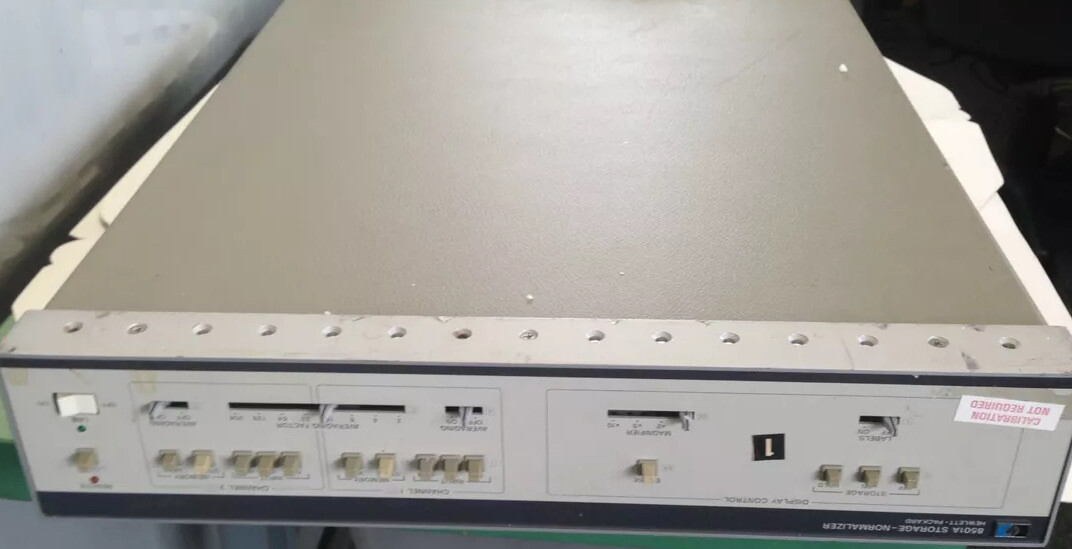HP 8501A, HEWLETT PACKARD 8501A STORAGE-NORMALIZER PLC, 100 HP 8501A, HEWLETT PACKARD 8501A STORAGE-NORMALIZER PLC, 100