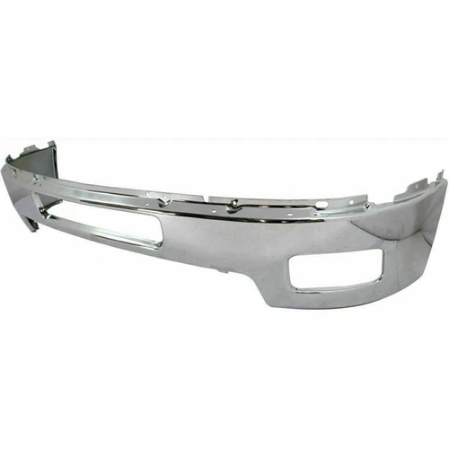 Front Bumper Chrome Steel Kit With Brackets For 2011-2014 Silverado 2500HD 3500 - Bild 6 von 24