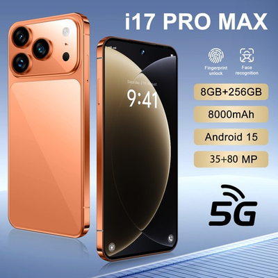 #ad I17 Pro Max Unlocked Phone 5G 8GB256GB Dual SIM Cell Phone，6.8quot; HD Display $129.99
