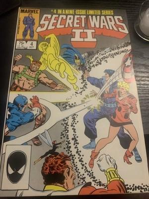 Secret Wars II #4 (Marvel Comics October 1985)