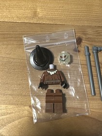 New LEGO Batman Scarecrow Minifigure bat016 7786 7785 w/ DBG 4095 + Scythe!