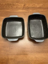BergHOFF GEM Square/Rectangle Gray 2 Piece Stoneware Set