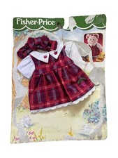 Briarberry Wear Bear Back to School Dress Bow Headband 75001 Fisher Price FP
