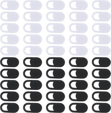 50 Pcs Webcam Cover Slide, 0.023 Inch Ultra-Thin Universal Laptop Camera Cover S