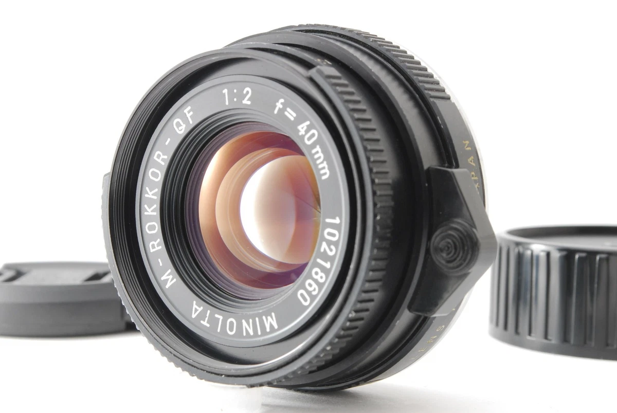 Minolta M Rokkor 40mm F2 for sale - eBay