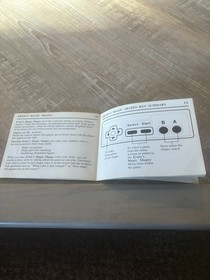 Sesame Street 123 Authentic Original NES Nintendo Manual Only