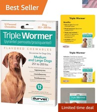 Triple Wormer for Medium and Large Dogs