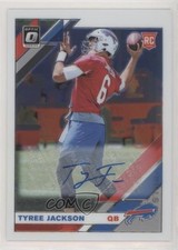 2019 Panini Donruss Optic Rookies Auto 44/60 Tyree Jackson #133 Auto vu6