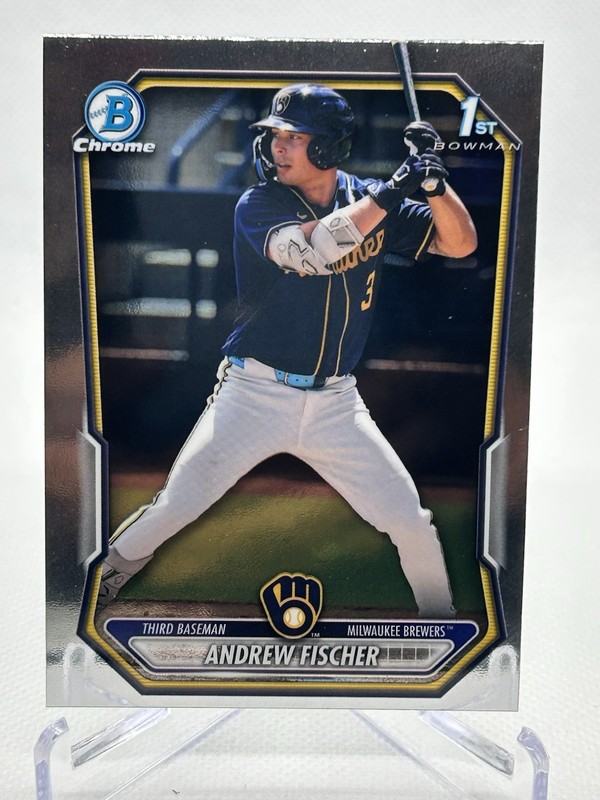 2026 Bowman Chrome Prospects #BCP-149 Andrew Fischer