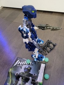 Lego Bionicle Inika Trio 8728 Toa Hahli + 8732 Toa Matoro + 8731 Toa Kongu