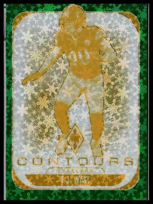 2025 Panini Phoenix #27 T.J. Watt Pittsburgh Steelers Green Winter /75
