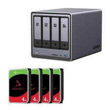 UGREEN DXP4800 NAS-Server Leergehäuse + 4x S...