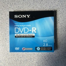Sony HandyCam DVD-R 2.8 GB 60 Minute double-Sided 1 Disc Brand NEW
