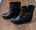 Harley-Davidson Women's Abney 4.5-Inch Waterproof Motorcycle Boots D87161 sz 8.5