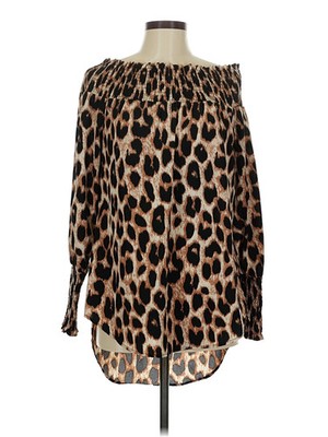 Zanzea Collection Women Brown Long Sleeve Blouse 8