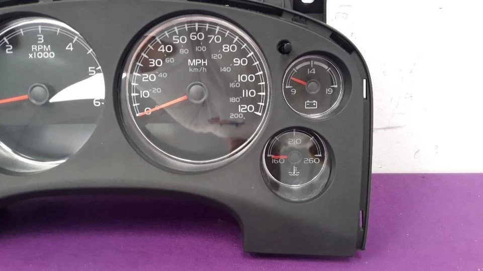 11 GMC SIERRA 1500 LTZ VELOCÍMETRO CUADRO DE INSTRUMENTOS 5,3 L 20964186 Foto 3 de 4