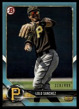 2018 Bowman Draft #BD-52 Lolo Sanchez Sky Blue #/499