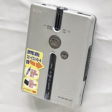 SONY WM-EX651 2004 Silver Walkman Personal Cassette Player From Japan Tested