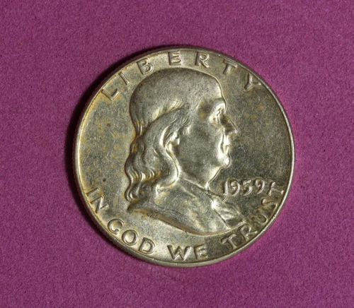 1959- Franklin Half Dollar  #P36192