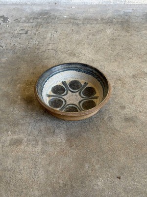 Michael Andersen & Søn Danish Blue Ceramic Small Bowl 1960s Mid-Century