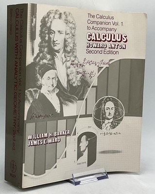 The Calculus Companion Vol. 1 Barker Ward Wiley Beige Paperback 2nd Ed 1984 Math