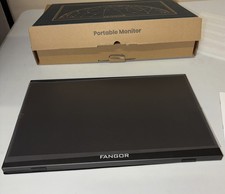 FANGOR Portable Monitor, 15.6" FHD Travel Monitor for Laptop, Ultra-Slim