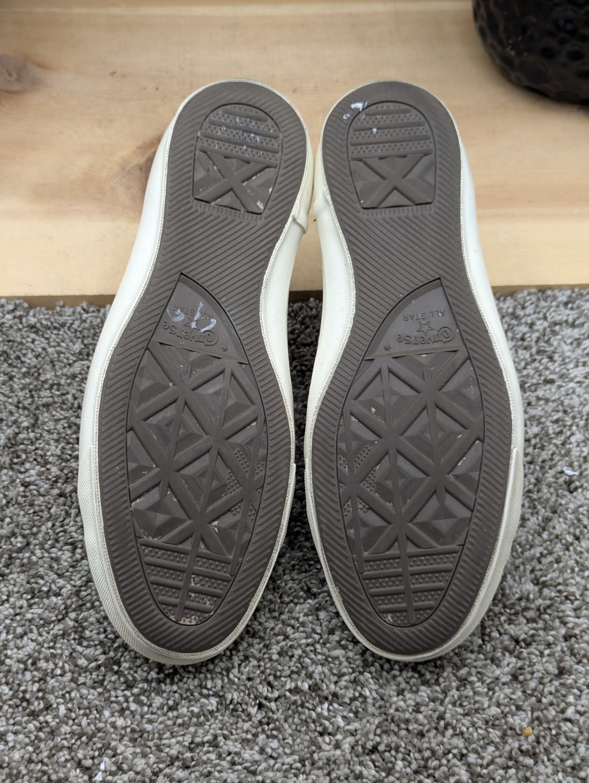 Converse CTAS Leather Fur Lined Women's Size 8 Comfort Shoes Warm Fall  thumbnail 6