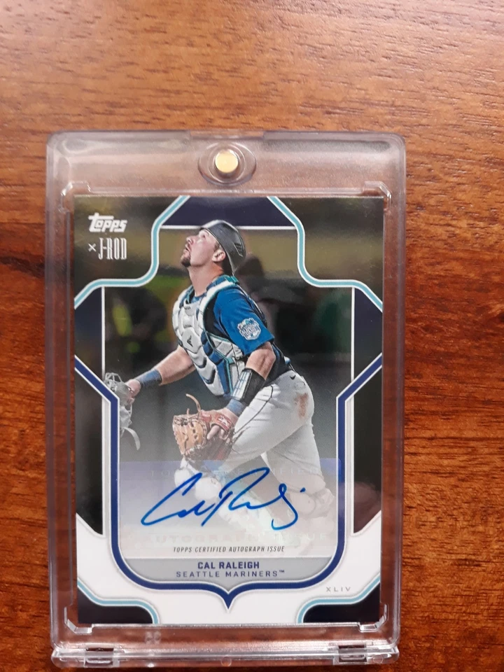 2023 TOPPS X J-ROD CAL RALEIGH AUTOGRAPH #67 A!!! - Image 2 of 4