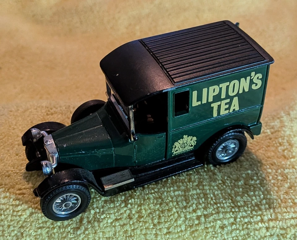 Vintage Matchbox #Y-5 Lipton Tea 1927 Talbot Van Diecast Car - Image 2 of 3
