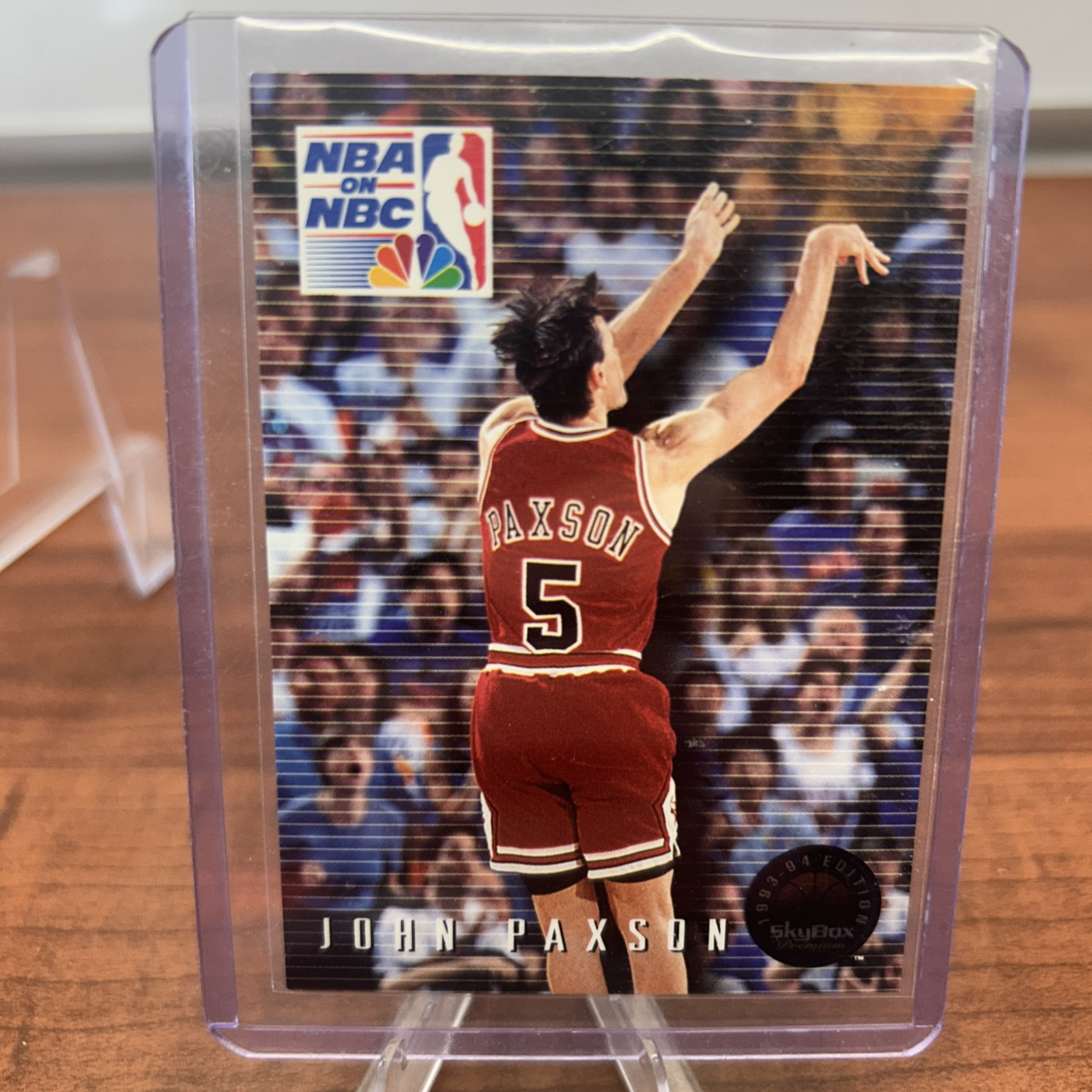 1993 Skybox Basketball Card John Paxson Bulls Vs Suns #21