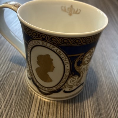 Brandneu Dunoon Tassen Wessex HM Queen Elizabeth II 90. Geburtstag Made in UK