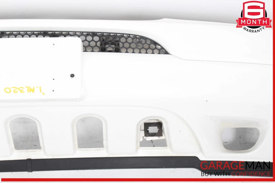 98-01 Mercede W163 ML320 ML430 Front Bumper Cover Assembly White OEM - Image 4 of 4