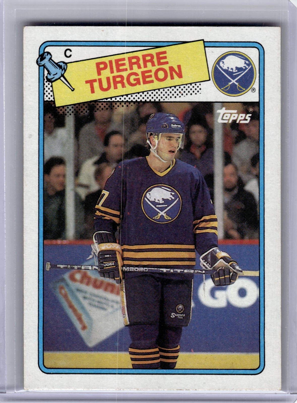 1988 Topps Pierre Turgeon #194