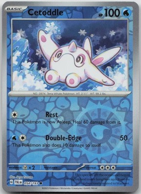 Cetoddle Reverse Holo Common SV02: Paldea Evolved 054/193 NM