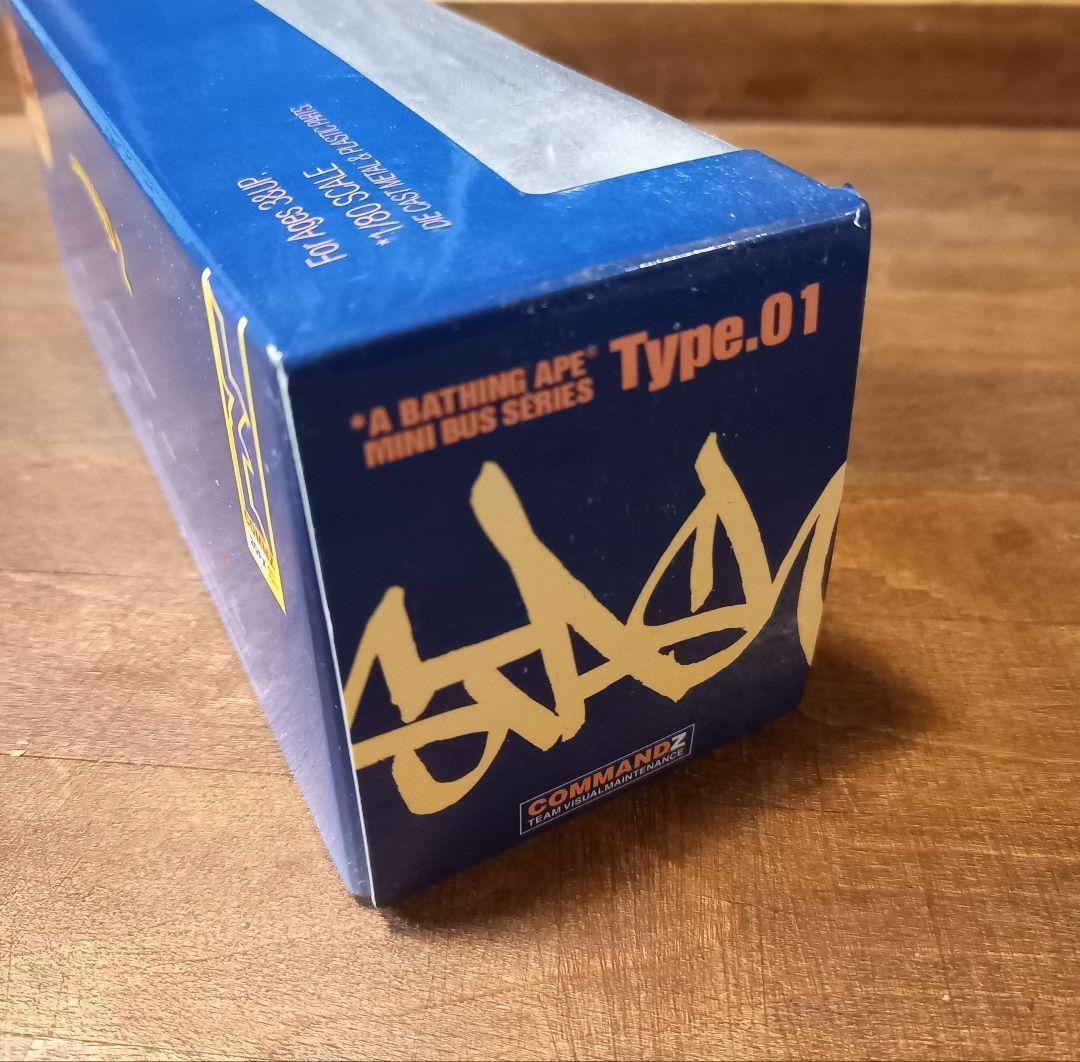 A BATHING APE COMMAND Z Series Type 01 Diecast Mini Bus 1/80 Scale thumbnail 5