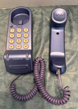 VINTAGE SONY PHONE IT-B3 PURPLE SLIM DESIGN TELEPHONE Rare Blueish Purple Color