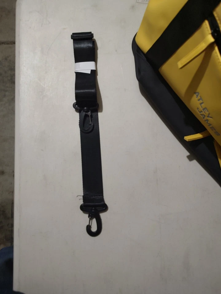 "Bolso de viaje Atley James Bradshaw XL para llevar en amarillo y negro 20"""  Foto 3 de 4