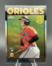 Ryan Mountcastle 2021 Topps Chrome 1986 35th Anniversary Rookie Card RC #86BC-17
