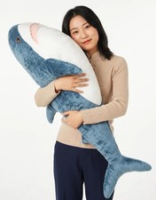 31 Inch Plush Shark Pillow Toy