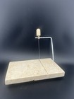 Vintage/Antique Marble Cheese/Butter Slicer/Cutter Stainless Steel Wire Bin D — photo 1